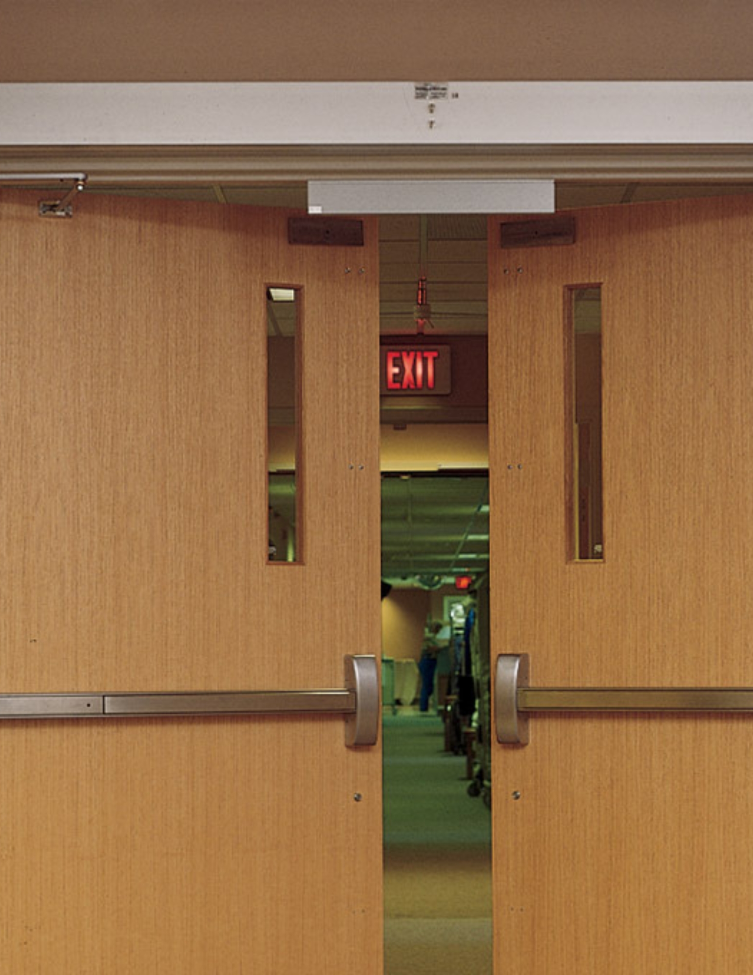 Handicap operator doors